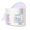 thumbnail image 1 of LANGMANNI Gel holográfico con purpurina corporal para el cuerpo, la cara, el cabello y los labios. Gel con purpurina que cambia de color bajo la luz. Vegano y libre de crueldad animal-1.35 oz (2# rosa, 1 of 5