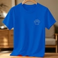 thumbnail image 6 of Ohufall Boys Girls T Shirt Solid Color Small Print Summer Tshirts Toddler Fashion Casual T-shirts 1-13 Year, 6 of 6