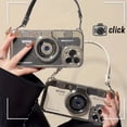 thumbnail image 2 of Retro camera shape phone case for Apple iPhone 14 13 12 11 x XR Xs 8 7 Mini Plus Pro Max SE, gift for Easter Day, Christmas Halloween Deco/gift for girlfriend, boyfriend, friend or yourself, 2 of 8