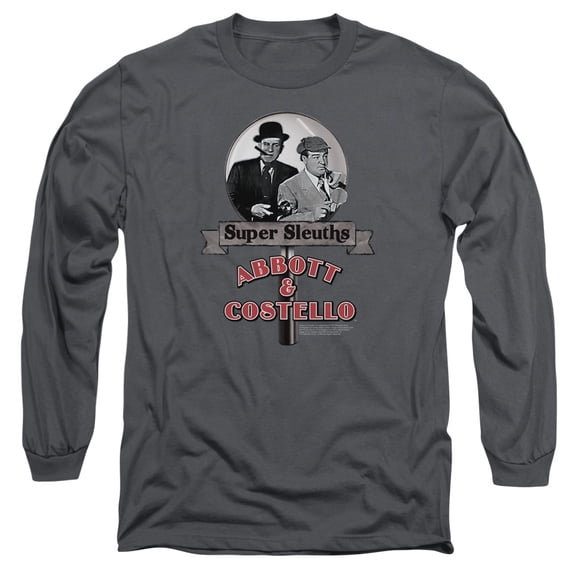 Abbott & Costello - Super Sleuths - Long Sleeve Shirt - Small
