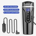 thumbnail image 2 of Car Kettle, 12V/24V Car Electric Kettle Heated Water Cup for Car/Truck/Travel, Portable Car Electric Kettle with LCD Display Made of 304 Stainless Ste, 2 of 5