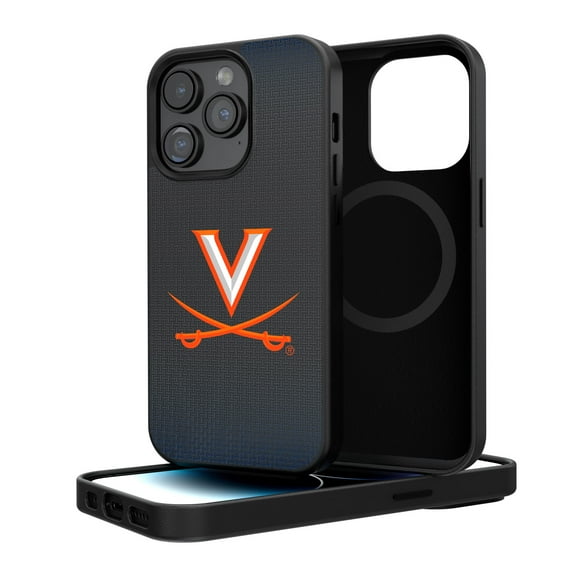 Virginia Cavaliers Linen Logo iPhone Magnetic Bump Case