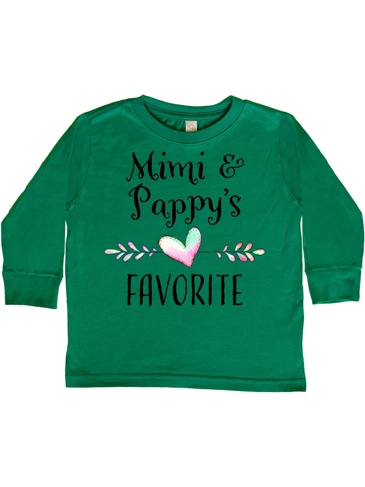 Inktastic Mimi and Papa's Favorite- Heart Grandchild Gift Toddler Boy ...