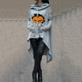 thumbnail image 2 of Blusa de manga larga con estampado de Halloween informal a la moda para mujer, jersey con capucha, Tops, sudadera Fridja  fjkfkj5754, 2 of 5