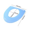thumbnail image 2 of Anckoeil 14.96"×16.53" Rainproof and Thickened Toilet Seat Cushions for All Seasons Universal Toilet Cushions Household Dirt-resistants Glutinous Toilet Seat Cover Toilet Ring, 2 of 9