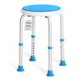 thumbnail image 1 of Silla de ducha SOUHEILO taburete redondo de altura ajustable, 1 of 7