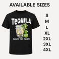 thumbnail image 3 of Men's Tequila Graphic T-Shirt, Classic Fit Short Sleeve Crewneck Back Print Tee, 3 of 9