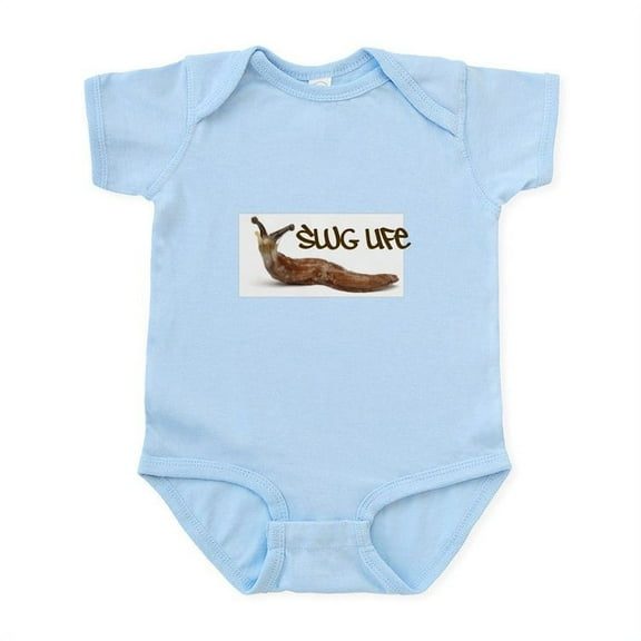 CafePress - Slug Life Infant Bodysuit - Baby Light Bodysuit, Size Newborn - 24 Months