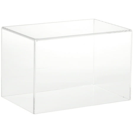 Plymor Clear Acrylic Display Case with No Base, 9" W x 6" D x 6" H