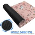 thumbnail image 6 of Long Mouse Pads for Desk,Pink Unicorn Flamingo Pattern Desk Mats on Top Of Desks, Desk Mouse Pad Extra Large with 3mm Non-Slip Base and Stitched Edge for Gaming,Office,Work,Home 35.4"x15.7", 6 of 6