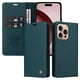 thumbnail image 1 of Funda para iPhone 16 Pro Estuche de Cuero PU Tipo Cartera con Ranuras para Tarjetas y Cierre Magnético, 1 of 5