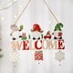 thumbnail image 2 of Adornos navideños de madera para pared, porche, letras colgantes, muñeco de nieve, manualidades decorativas creativas, 2 of 5