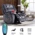 thumbnail image 5 of Bestier Oversized Microfiber Power Lift Reclining Heated Massage Chair with USB, 5 of 9