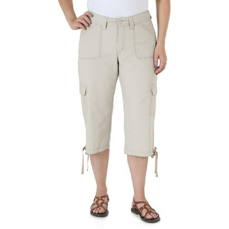 RIDERS - Women's Cargo Capri Pants - Walmart.com