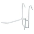 thumbnail image 1 of Unique Bargains 4 Inch Store Garage Storage Grid Wall Display Hooks White, 30 Count, 1 of 5
