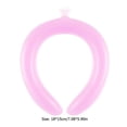 thumbnail image 3 of Cool Neck Ring Bolsa de hielo fría para el cuello portátil para el calor del verano (rosa) Likrtyny  Para estrenar, 3 of 4