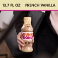 thumbnail image 6 of Dunkin' French Vanilla, Iced Bottled Coffee Drink, 13.7 fl oz, 12 Bottles, 6 of 15