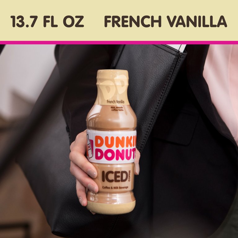 Dunkin' French Vanilla Iced Coffee, 13.7 fl oz, 12 Pack photo 6