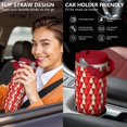 thumbnail image 5 of Christmas 30oz Handheld Travel Tumbler with Handle – Double Wall Stainless Steel Insulated Cup, Flip Straw Lid, Leak-Proof & BPA-Free for Hot and Cold Drinks – Durable Coffee & Juice Mug Black, 5 of 7
