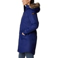 thumbnail image 3 of Columbia Women's Suttle Mountain Long Insulated Jacket, Dark Sapphire, Large, 3 of 5