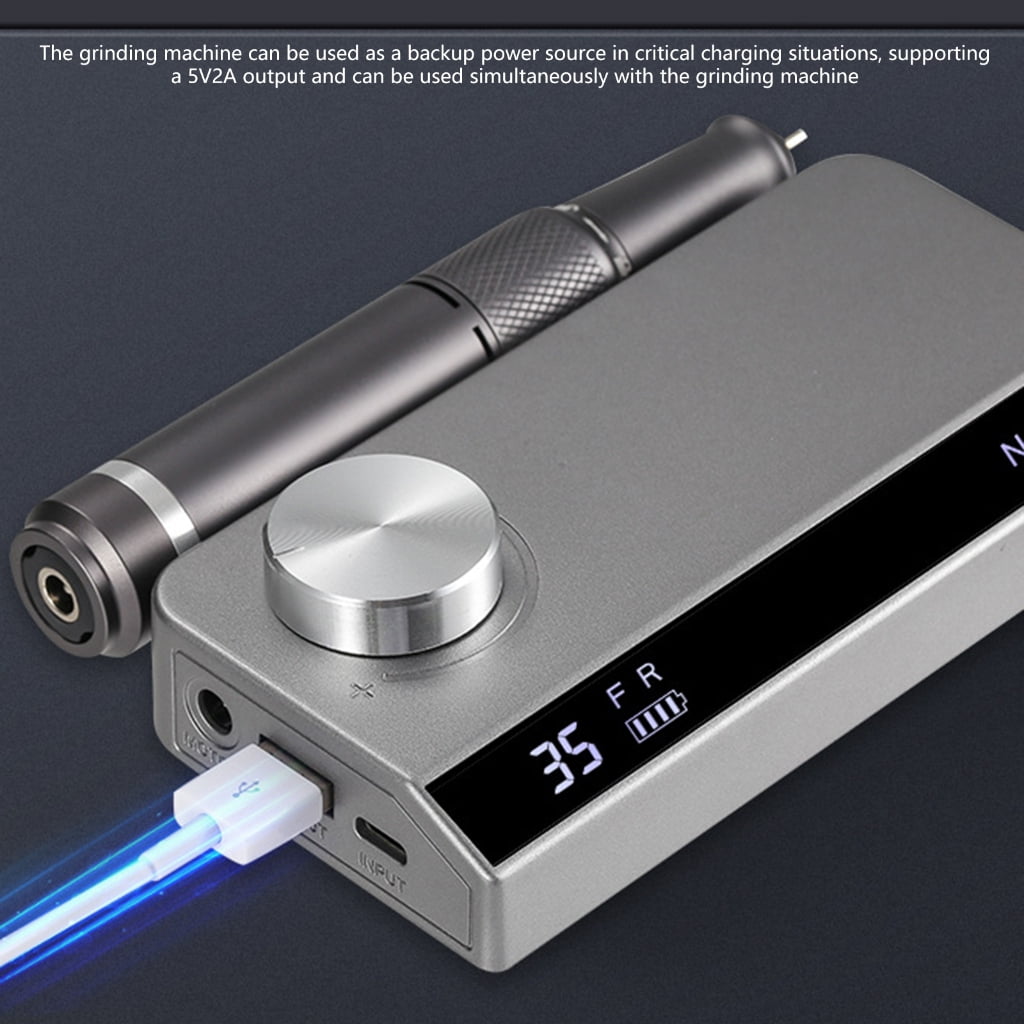 Electric Nail Drill Machine with Pause Mode Electric Nail File Nail Drill File
