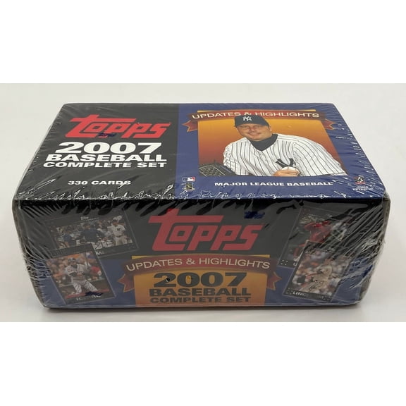2007 Topps Updates and Highlights Baseball Complete Set
