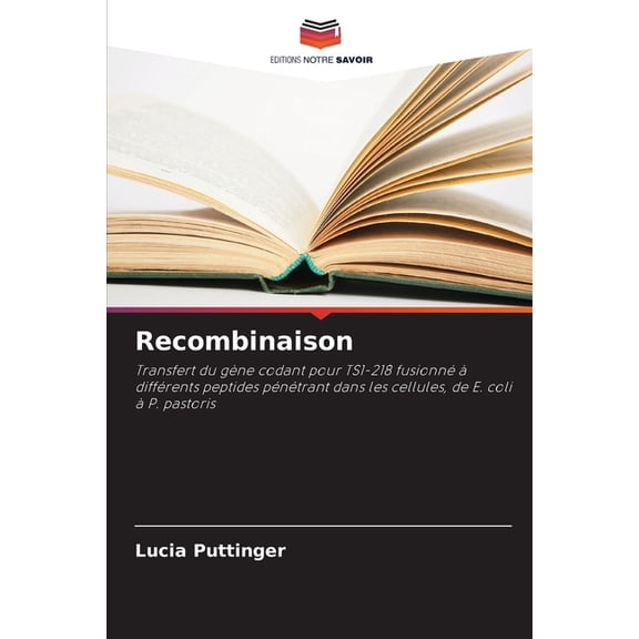 Recombinaison, (Paperback)