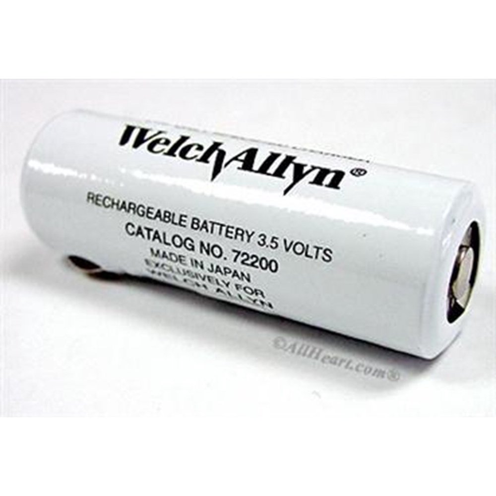 welch allyn 3.5v rechargeable battery (black) 72200
