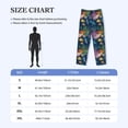 thumbnail image 4 of Fotbe Undersea Animals Pantalones de Pijama para Hombre, Pantalones de Dormir, Pantalones de Casa con Cintura Ajustable y Bolsillos-Small, 4 of 6