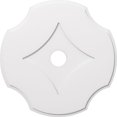 thumbnail image 1 of Ekena Millwork CMP36PL-05000 36 in. OD x 5 in. ID Square Percival Architectural Grade PVC Contemporary Ceiling Medallion, 1 of 1