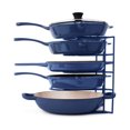 thumbnail image 3 of Cuisinel 12.2 In Heavy Duty Extra Large 5 Pan & Pot Organizer 5 Tier Rack, Blue, 3 of 6