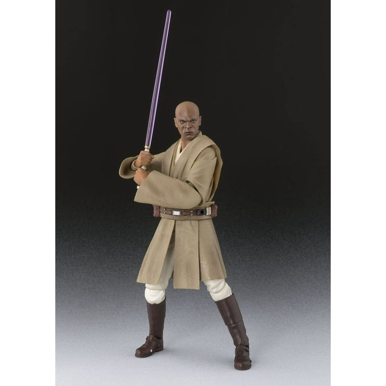 Star Wars S H Figuarts Mace Windu Action Figure 2016 Bandai