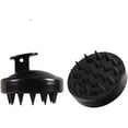 thumbnail image 2 of Scalp massage shampoo brush, soft silicone bristles, wet and dry use, dandruff removal, ergonomic handle, unisex, suitable for all hair types – single pack, 2 of 5