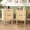 Oak, variant on PEXMOR Nightstands with Fabric Drawers, Fluted Side Table with Charging Station, Charging Station for Bedroom, Dorm