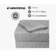 thumbnail image 4 of Juego De Sabanas Individual 2,800 Hilos color gris, 4 of 4