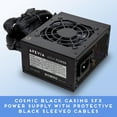thumbnail image 5 of Apevia SFX-AP600W 600W Micro-ATX Power Supply – Fixed Cables, Low Noise, Full Range Active PFC, Desktop & Gaming PC, Server Compatible PSU, 5 of 6
