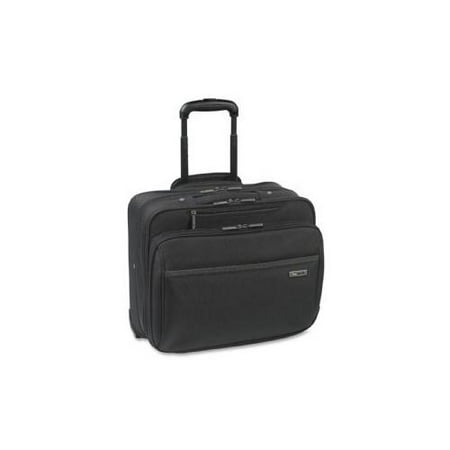 UNITED STATES LUGGAGE Rolling Laptop Case, 16x10-1/2x14-3/5, Black