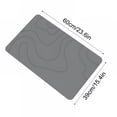 thumbnail image 3 of RLESO 2026 New Diatomaceous Earth Bath Mat Non-Slip Super Absorbent Stone Bath Mats for Bathroom Quick Drying Diatomite Stone Shower Mat Large Natural Easy to Clean(16X24 Inches,Light Gray), 3 of 7