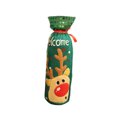 thumbnail image 1 of Toystoory Funda para botella de vino, manga de lentejuelas, muñeco de nieve, alce, botella de vino, ropa, bolsa de champán, fiesta, boda, Año Alce, 1 of 6