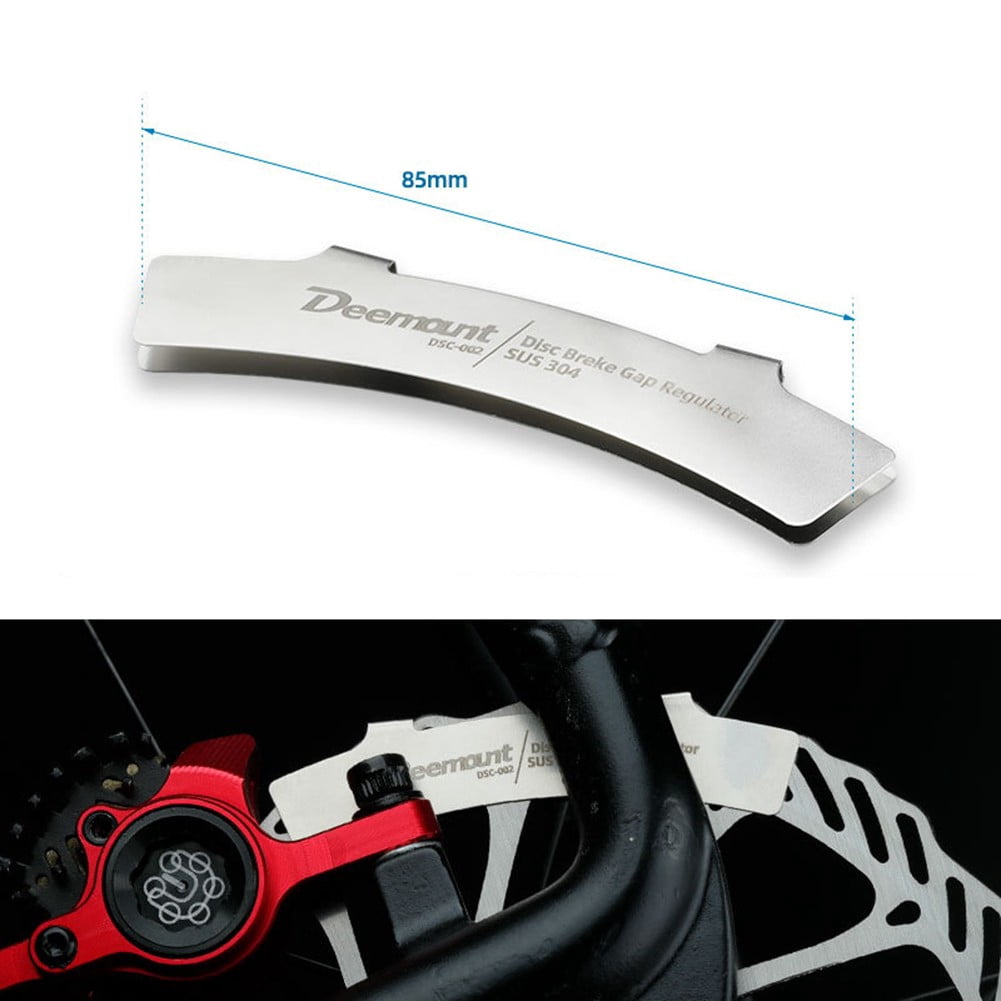 Qrity 4 Pièces Outil Réglage Plaquettes Frein Vélo - Outil Alignement Freins à Disque Acier Inoxydable