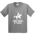 thumbnail image 3 of Inktastic Team Roper in Training Cowboy Youth T-Shirt, 3 of 5