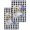 Black, variant on Easter Kitchen Dish Towels for Drying Dishes Set of 2, Spring Rabbit Watercolor Flowers Purple Stripes Waffle Weave Microfiber Hand Tea Bathroom Towels Quick Dry & Absorbent Towel 12x12