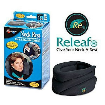 Caldera Releaf Neck Rest - Large Travel Pillow for Ultimate Comfort and Support