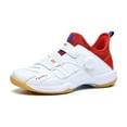 thumbnail image 1 of Bolognifi Unisex Badminton Sports Shoes with Rotating Buckle Breathable High Traction, 1 of 7