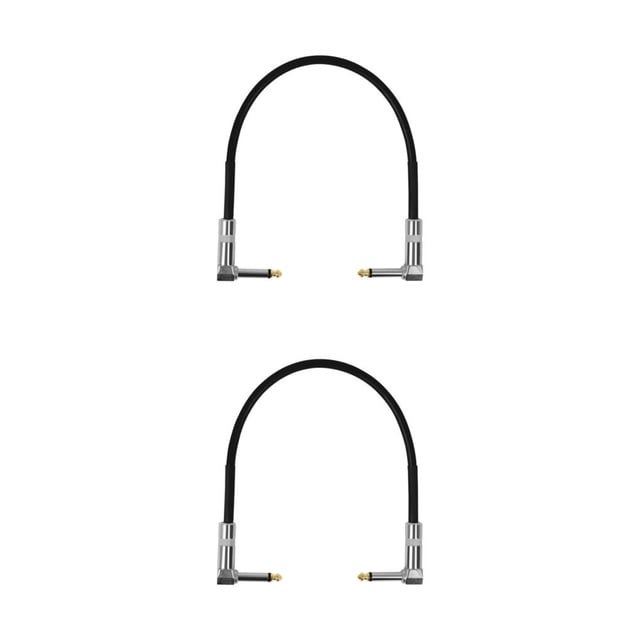 stanreset 1/2/3/5 Effect Cable Effector Rope Audio Wire Wear-resistance Multipurpose Rustproof Guitar Supplies Musical Gear Replaced Part 30cm 2PCS