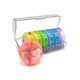 thumbnail image 1 of Contenedor de pastillas, portátil, de viaje, semanal, estuche para tabletas, bolsillo, caramelo, a prueba de polvo, a prueba de humedad, Almacenamiento y organización del hogar transparente colorido Advancent HA059754-01, 1 of 6