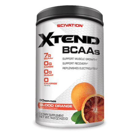 Scivation Xtend BCAA Powder, Blood Orange, 30