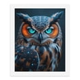 thumbnail image 5 of Paint By Numbers Kit for Adults Beginner - DIY Majestic Owl Blue Eyes Illumination Canvas Painting Kits for Adults, Frameless Paint By Number for Adults for Home Wall Decor 16x20 Inch, 5 of 7