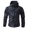thumbnail image 1 of uikmnh Jackets For Men,Male Winter Skin Scratch Windproof Hooded MultiPocket Jacket,Size XL, 1 of 4