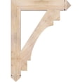 thumbnail image 3 of Ekena Millwork 5 1/2"W x 34"D x 46"H Merced Arts & Crafts Smooth Bracket, Douglas Fir, 3 of 4